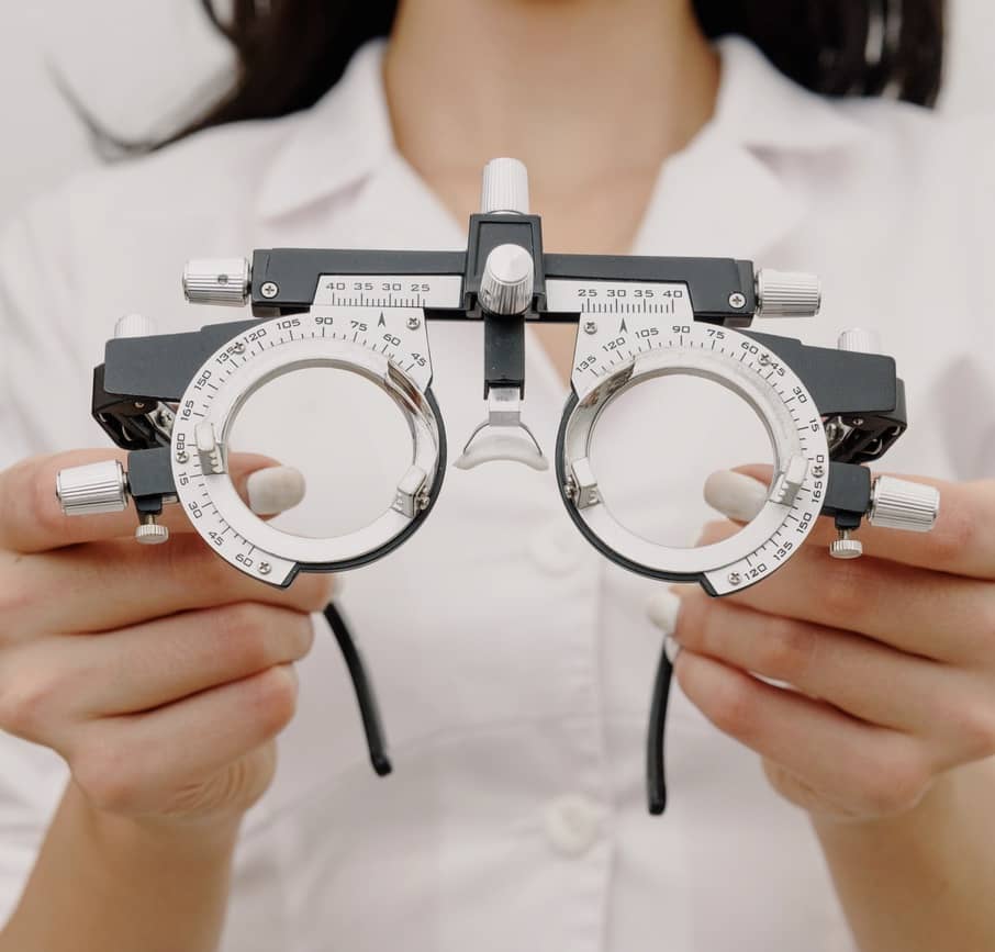 Eye exam equipment at Focus Optical